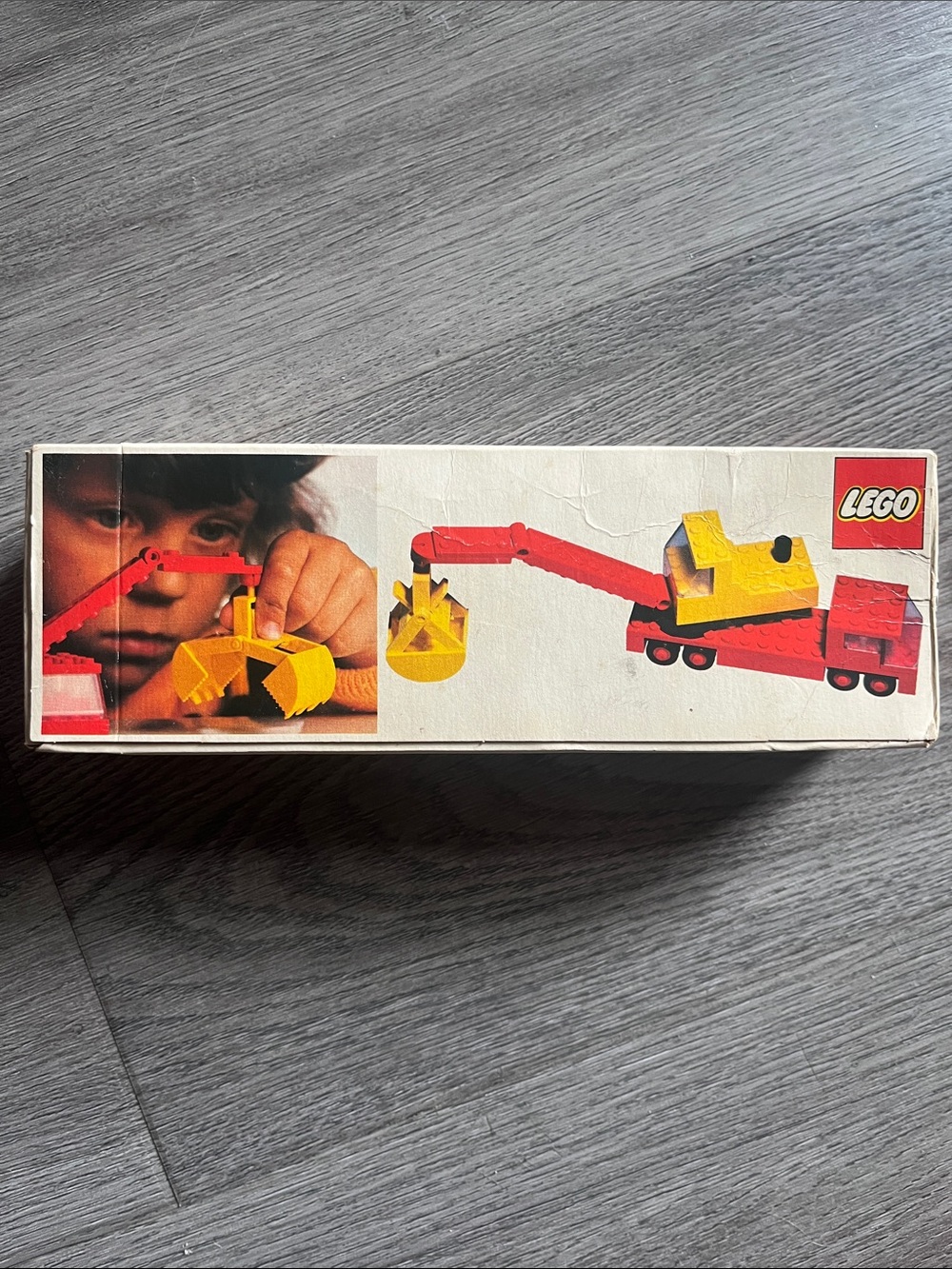 Vintage 1975 Lego Red and Yellow Crane Truck Building Set - Picture 3 of 5